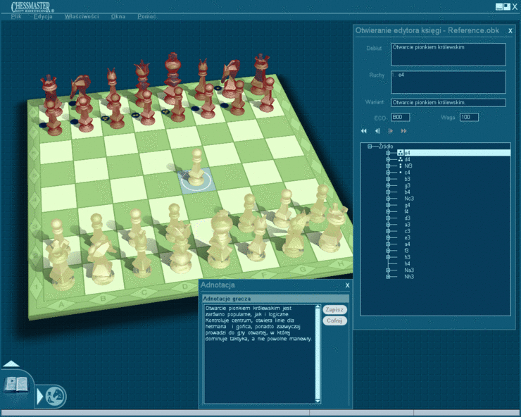 Chessmaster Grandmaster Edition Pl - Gry Logiczne na PC, komputerowe 