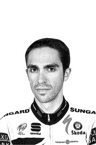 Alberto Contador photographed exclusively for Procycling magazine in Spain