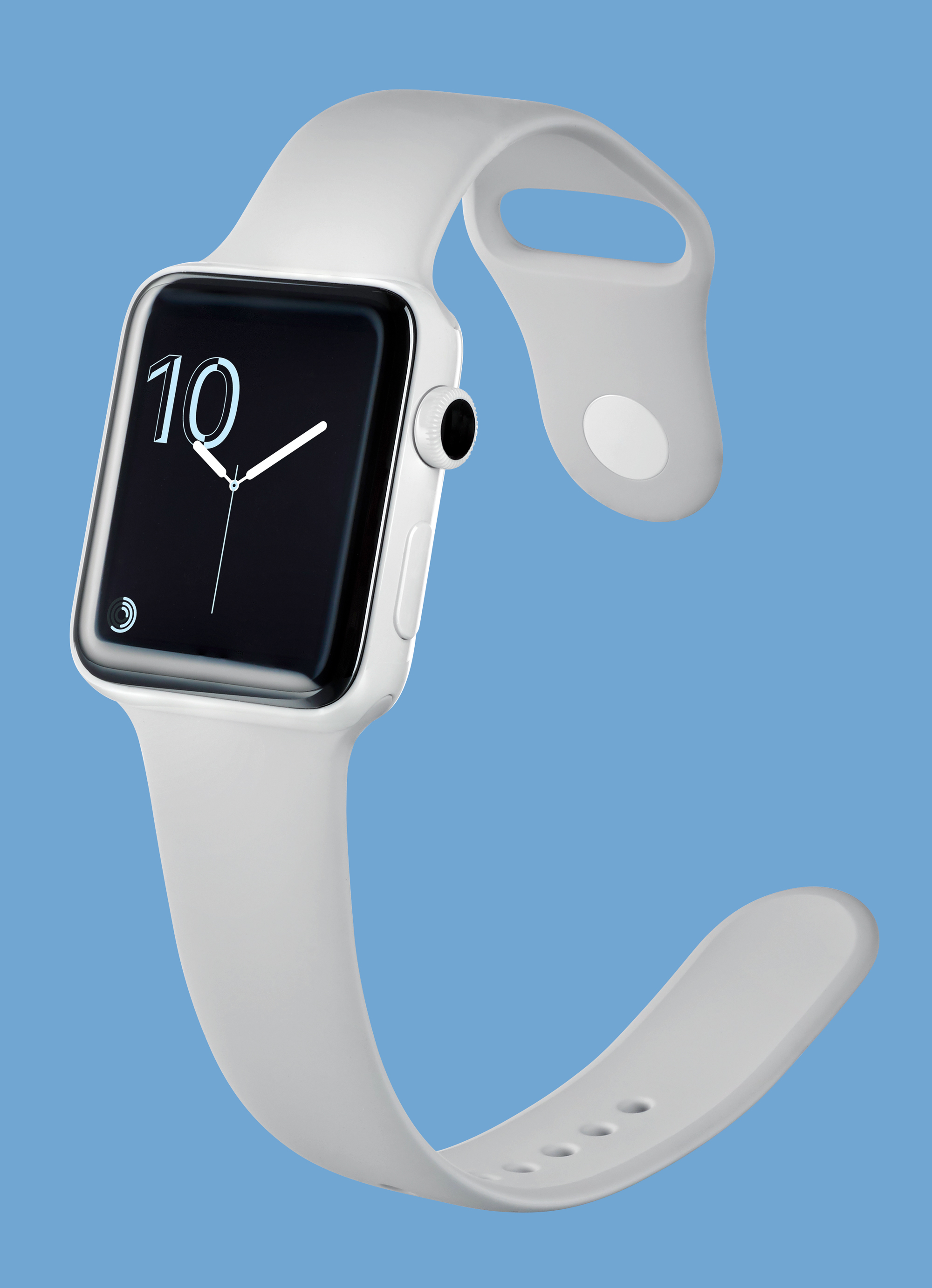 Dzięki wodoszczelnej obudowie ze smartwatcha Apple można bez przeszkód korzystać np. na basenie.