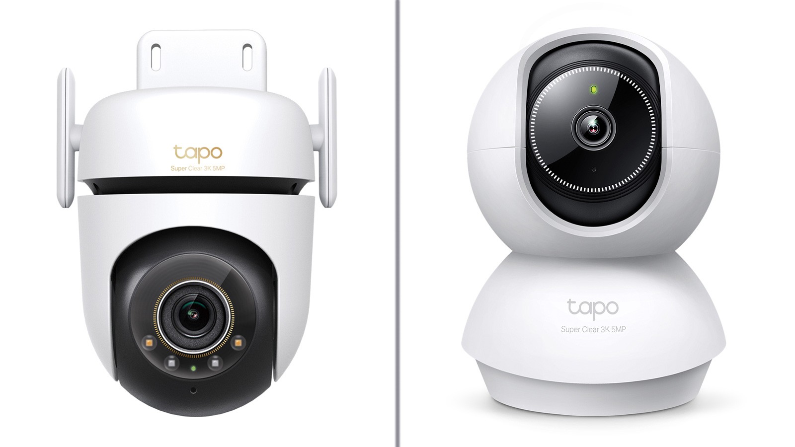 Tapo C530WS 3K 5MP 防犯カメラ 3K 500万画素×AI×360°カバー】Wi-Fiでも有線LANでも、昼夜問わず